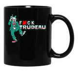 Fck Trudeau Clown Black Coffee Mug, Gift Coffee Mug - Black