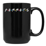 Ferrets Black Coffee Mug, Gift Coffee Mug - Black