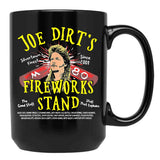 Fireworks Stand Black Coffee Mug - Black