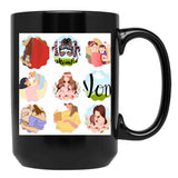 For Mom Black Coffee Mug, Gift Coffee Mug - Black