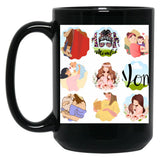 For Mom Black Coffee Mug, Gift Coffee Mug
