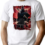 Francis Bacon Painting Horror Art Lover Figure Man Meat Gift T Shirt T-Shirt for Men & Women, T-Shirts Graphic Tee - White