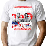 Frank Dux Vs Chong Li T-Shirt for Men & Women, T-Shirts Graphic Tee - White