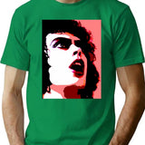 Frank N Furter Andy Warhol T-Shirt for Men & Women, T-Shirts Graphic Tee - Green