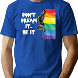 Frank N Furter Don'T Dream It Be It Lgbtq Pride T-Shirt for Men & Women, T-Shirts Graphic Tee - Blue