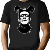 Franken-Mouse (The Happiest Frankenstein On Earth) T-Shirt for Men & Women, T-Shirts Graphic Tee - Black