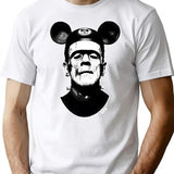 Franken-Mouse (The Happiest Frankenstein On Earth) T-Shirt for Men & Women, T-Shirts Graphic Tee - White
