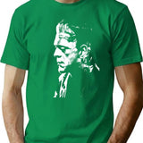 Frankenstein Horror T-Shirt for Men & Women, T-Shirts Graphic Tee - Green