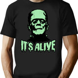 Frankenstein (2) T-Shirt for Men & Women, T-Shirts Graphic Tee - Black