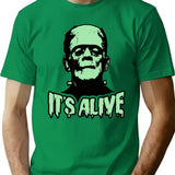 Frankenstein (2) T-Shirt for Men & Women, T-Shirts Graphic Tee - Green