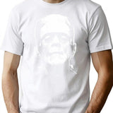 Frankenstein T-Shirt for Men & Women, T-Shirts Graphic Tee - White