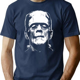 Frankenstein T-Shirt for Men & Women, T-Shirts Graphic Tee - Navy
