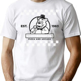 Freddy Fazbear'S Pizza And Arcade T-Shirt for Men & Women, T-Shirts Graphic Tee - White