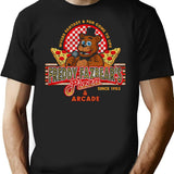 Freddy Fazbear'S Pizza Since 1983 Worn Out T-Shirt for Men & Women, T-Shirts Graphic Tee - Black