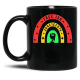 Free-Ish Juneteenth. Black Coffee Mug
