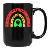Free-Ish Juneteenth. Black Coffee Mug - Black