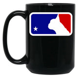 French Bulldog Usa Black Coffee Mug, Gift Coffee Mug