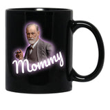Freud Mommy Meme Classic Black Coffee Mug, Gift Coffee Mug - Black