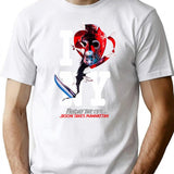 Friday The 13Th Black Horror Movie T-Shirt for Men & Women, T-Shirts Graphic Tee - White