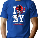 Friday The 13Th Black Horror Movie T-Shirt for Men & Women, T-Shirts Graphic Tee - Blue