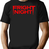 Fright Night (2) T-Shirt for Men & Women, T-Shirts Graphic Tee - Black