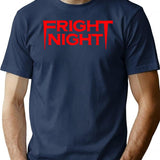 Fright Night (2) T-Shirt for Men & Women, T-Shirts Graphic Tee - Navy