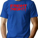 Fright Night (2) T-Shirt for Men & Women, T-Shirts Graphic Tee - Blue