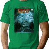 Fright Night T-Shirt for Men & Women, T-Shirts Graphic Tee - Green