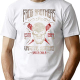 Frog Brothers Vampire Killers T-Shirt for Men & Women, T-Shirts Graphic Tee - White