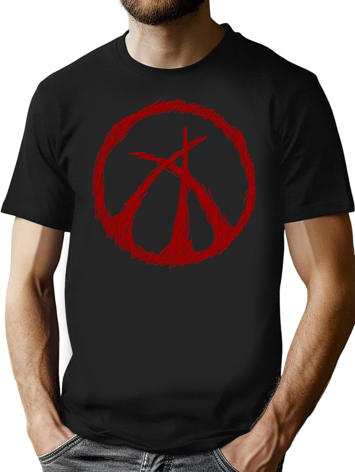 From Tv Series Symbol T-Shirt for Men & Women, T-Shirts Graphic Tee - Black