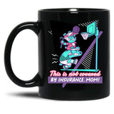 Fun Graphic For Families Who Love Basketball Black Coffee Mug, Gift Coffee Mug