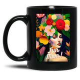 Fun Mom Black Coffee Mug, Gift Coffee Mug