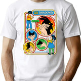 Fun With Shadows T-Shirt for Men & Women, T-Shirts Graphic Tee - White