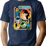 Fun With Shadows T-Shirt for Men & Women, T-Shirts Graphic Tee - Navy