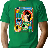 Fun With Shadows T-Shirt for Men & Women, T-Shirts Graphic Tee - Green
