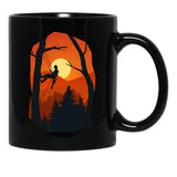 Funny Arborist I Woodworker Gift Chainsaw Black Coffee Mug, Gift Coffee Mug - Black