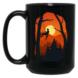 Funny Arborist I Woodworker Gift Chainsaw Black Coffee Mug, Gift Coffee Mug