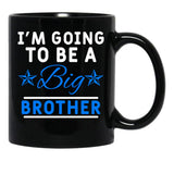Funny Big Brother Black Coffee Mug, Gift Coffee Mug - Black