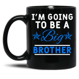 Funny Big Brother Black Coffee Mug, Gift Coffee Mug