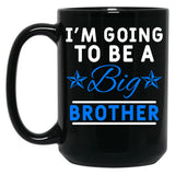 Funny Big Brother Black Coffee Mug, Gift Coffee Mug