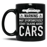 Funny Car Lover Gift - Garage Owner Car Fixer Enthusiast Black Coffee Mug, Gift Coffee Mug