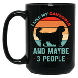 Funny Cavoodle Black Coffee Mug, Gift Coffee Mug