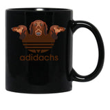 Funny Dachshud Shirt Black Coffee Mug, Gift Coffee Mug - Black