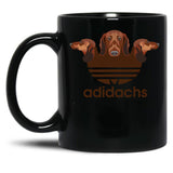 Funny Dachshud Shirt Black Coffee Mug, Gift Coffee Mug