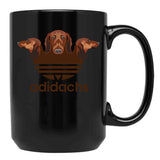 Funny Dachshud Shirt Black Coffee Mug, Gift Coffee Mug - Black