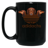 Funny Dachshud Shirt Black Coffee Mug, Gift Coffee Mug