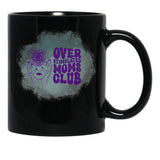 Funny Dysfunctional Family Drama Sayings Stressed Out Mom Black Coffee Mug, Gift Coffee Mug - Black