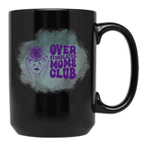 Funny Dysfunctional Family Drama Sayings Stressed Out Mom Black Coffee Mug, Gift Coffee Mug - Black