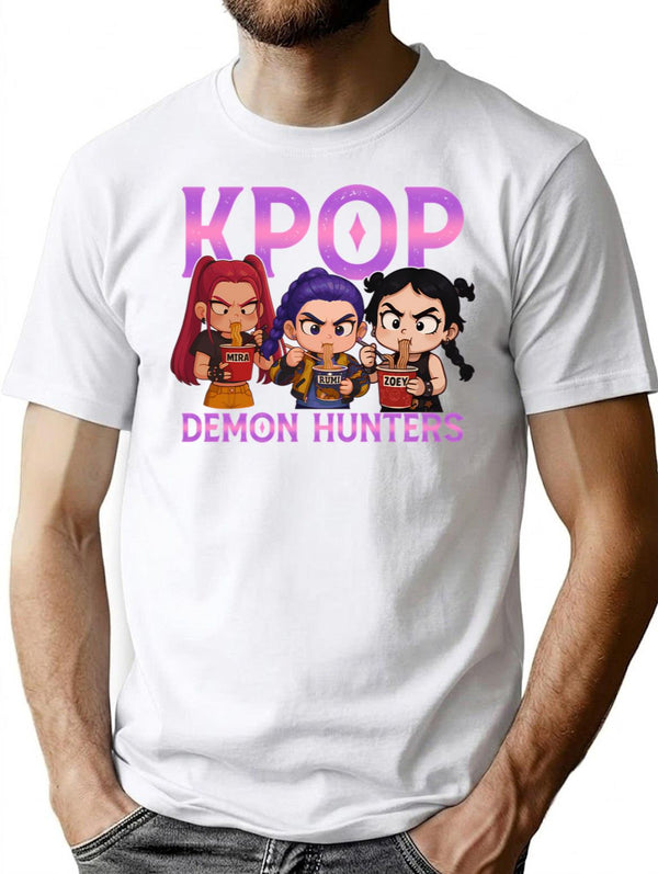 Funny Film Cartoon Vintage Style T-Shirt for Men & Women, T-Shirts Graphic Tee - White