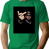 Funny Finger T-Shirt - Sarcastic Humor Graphic Tee - Green